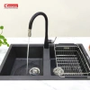Vòi Rửa Bát Konox Curva Black Grey Chrome - Cao cấp, tiện ích nhà bếp, chỉ 5,570,000₫ 7