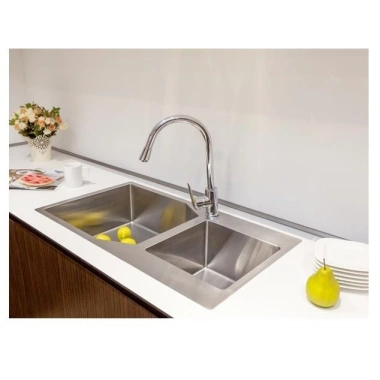 Vòi rửa bát Malloca K279N inox 304 - Bảo hành 3 năm, bền đẹp, đa dạng chậu rửa 2