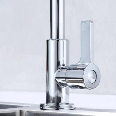 Vòi rửa chén bát bi xoay 360 inox Bóng 304 đường nước lạnh cao cấp bền đẹp giá ưu đãi 145k