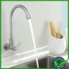 Vòi rửa chén bát lạnh gắn tường Inox 304 cần cứng - Giá chỉ 114.000 VND, giảm mạnh
