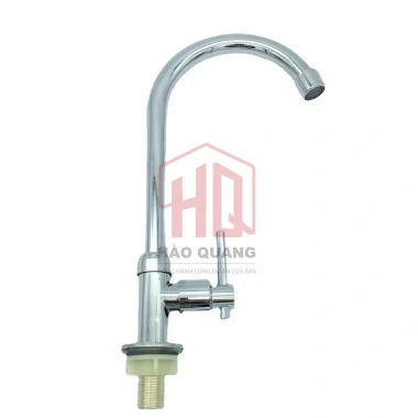 Vòi Rửa Chén Gắn Chậu Mạ Kẽm Cổ Cao 360 Bền Oxy Hóa Tháo Lắp Dễ Dàng 94.094₫