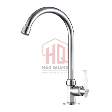Vòi Rửa Chén Gắn Chậu Mạ Kẽm Cổ Cao 360 Bền Oxy Hóa Tháo Lắp Dễ Dàng 94.094₫