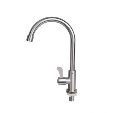 Vòi Rửa Chén Gắn Chậu Mạ Kẽm Cổ Cao 360 Bền Oxy Hóa Tháo Lắp Dễ Dàng 94.094₫