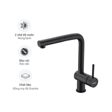 Vòi Rửa Chén Hafele HT21‑GH1P254 Inox Chống Gỉ – Giảm giá, chỉ 3.34 triệu
