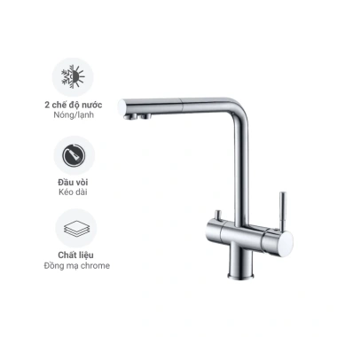 Vòi rửa chén HT21-CH2F271 Hafele - Độ bền cao, giảm giá 20% 2