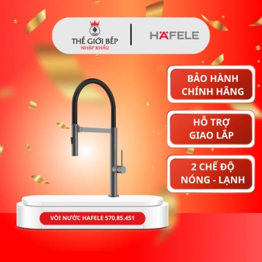 Vòi rửa chén HT24-SH1F527 Hafele - Thiết kế hiện đại, chống gỉ sét, chỉ 5.2 triệu