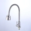 Vòi rửa chén inox 304 bẻ lò xo, xoay 360°, đầu tăng áp, nút 2 chế độ - Giá 109k 3