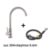 Vòi rửa chén inox 304 xoay 360 - Thiết kế lạnh cong, giá rẻ 21.900 VND 10