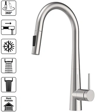 Vòi Rửa Chén Inox Hafele HT24-SH1P417 - Thiết kế sang trọng, tiết kiệm nước, giá 3,0 triệu