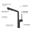 Vòi rửa chén Kluger KLF1B - Chống gỉ, Nóng lạnh 2 đường nước, Bền bỉ, Giá ưu đãi 3.432.000 5