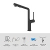 Vòi rửa chén Kluger KLF1B - Chống gỉ, Nóng lạnh 2 đường nước, Bền bỉ, Giá ưu đãi 3.432.000 8