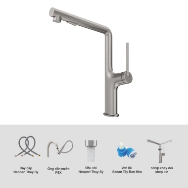 Vòi rửa chén Kluger KLF1S – Phù hợp mọi chậu inox, tiết kiệm nước, giảm 17% 5