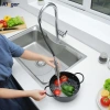 Vòi rửa chén Kluger KLF3C Nóng Lạnh 2 chế độ, đầu xoay 360, chống gỉ sét - Giá ưu đãi 3,512,000₫ 4