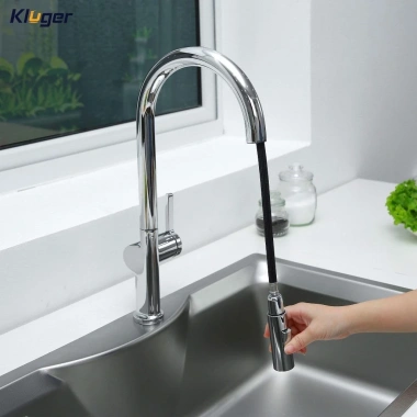 Vòi rửa chén Kluger KLF3C Nóng Lạnh 2 chế độ, đầu xoay 360, chống gỉ sét - Giá ưu đãi 3,512,000₫