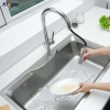 Vòi rửa chén Kluger KLF3C Nóng Lạnh 2 chế độ, đầu xoay 360, chống gỉ sét - Giá ưu đãi 3,512,000₫ 8