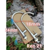 Vòi rửa chén lạnh INOX 304 21mm ren 1/2 - ống 18mm/24mm, giá 97.466 VND