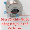 Vòi rửa chén lạnh inox 304, bẻ lò xo, xoay 360 do, 2 chế độ, thân xoắn, Giá 37.450 VND 5