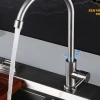 Vòi rửa chén lạnh Inox SUS304 Eurolife EL‑RC07 trắng vàng – Thiết kế hiện đại, tiết kiệm nước, bền bì, giá ưu đãi 4