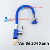 Vòi rửa chén xoay 360 thân bọc cao su cực bền - màu đen, giá chỉ 37.450₫ 2
