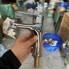 Vòi Rửa Mặt Lavabo Lạnh XI Bóng HANEL Gật Gù Đồng Thau Mạ Crom 5 Lớp Dày Giá 291.000₫
