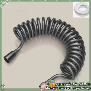 Vòi sen áp suất cao, ống lò xo mạnh, phụ kiện phun nước vườn - 55.000₫
