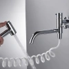 Vòi sen áp suất cao, ống lò xo mạnh, phụ kiện phun nước vườn - 55.000₫ 2