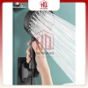 Vòi sen tắm 5 chế độ tăng áp - Đầu sen 12cm áp lực mạnh, phun siêu mịn, 58.344₫