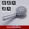 Vòi sen tắm bát tay 5 chế độ nóng lạnh cao cấp, kèm dây sen inox và cài sen - 59.000 VND 7