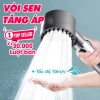 Vòi sen tăng áp 3 chế độ áp suất cao và bàn chải massage - Giá chỉ 43.000₫