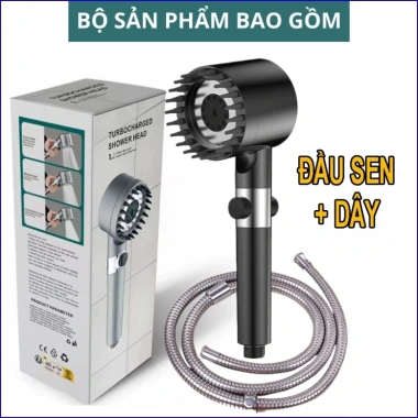Vòi Sen Tăng Áp 3 trong 1 Hoa Đầu Nhật Bản - Suất Cao, Giá chỉ 52.900đ 3