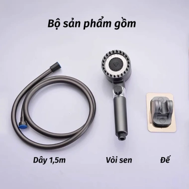 Vòi Sen Tăng Áp Nami Tiết Kiệm Nước 70k Massage Đa Chức Năng Giá Sốc