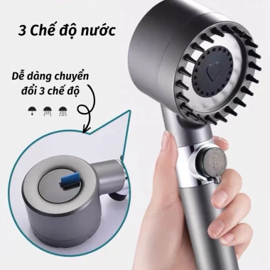 Vòi Sen Tăng Áp Nami Tiết Kiệm Nước 70k Massage Đa Chức Năng Giá Sốc