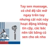 Vòi sen tay sen tăng áp 3 chế độ, răng lược gội đầu, massage silicone, ren 21 - 44.000 VND 2
