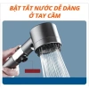 Vòi sen tay sen tăng áp 3 chế độ, răng lược gội đầu, massage silicone, ren 21 - 44.000 VND 6