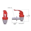 Vòi thay thế bình ngâm rượu, bình nước roong cao su chống rò rỉ 15.999 VND 6