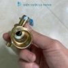 Vòi xả đồng Minh Hoà phi 21, 27 tay gạt - Giá ưu đãi 76.000đ, bền, lắp nhanh 3