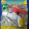 Vòi xả nước tăng áp gạt xoay 90 độ khóa một chiều, ống mềm 16mm/18mm - Giá 16.500đ