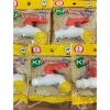 Vòi xả nước tăng áp gạt xoay 90 độ khóa một chiều, ống mềm 16mm/18mm - Giá 16.500đ 3