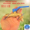 Vòi xả sân vườn MIHA XK đồng - Vòi gạt MBV 90° PN16, giảm còn 99.000đ