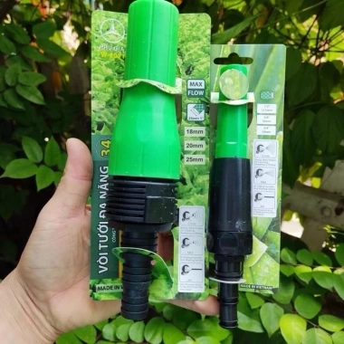 Vòi xịt tăng áp đa năng tưới cây, rửa xe, rửa sân kèm đai xiết chỉ 18.000₫