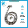 Vòi xịt toilet Inox cao cấp kèm dây dẫn và đế cài - Giá chỉ 10.000 VND