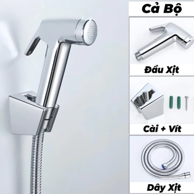 Vòi xịt vệ sinh cao cấp bồn cầu - Giá rẻ 27.900₫, chất lượng vượt trội