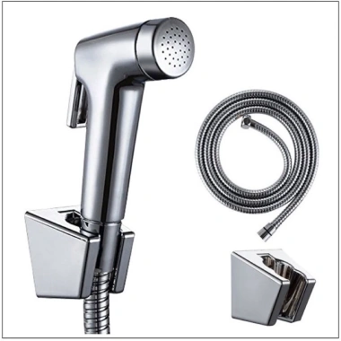 Vòi xịt vệ sinh cao cấp kèm dây dẫn và đế cài - Giá chỉ 49.000 VNĐ, giảm mạnh 3
