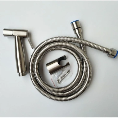 Vòi Xịt Vệ Sinh INOX 304 Cao Cấp kèm Dây Xịt Inox - Cài Xịt Giá 83.800 VND giảm từ 104.750 VND
