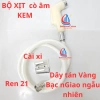 Vòi xịt vệ sinh Thái cò âm đẹp, lõi Thau bền, dây dài 120cm, nước ra mịn 24,999₫ 2