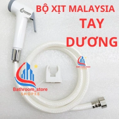 Vòi xịt vệ sinh Thái cò âm đẹp, lõi Thau bền, dây dài 120cm, nước ra mịn 24,999₫ 4 Vòi xịt vệ sinh Thái cò âm đẹp, lõi Thau bền, dây dài 120cm, nước ra mịn 24,999₫ 4
