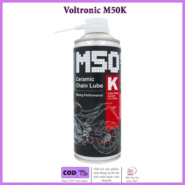 Voltronic M50 Chain Lube Spray 400ml Dưỡng Sên Bôi Trơn Xích O-X-Z Ring – Made in Germany, Giá ưu đãi 350.000₫
