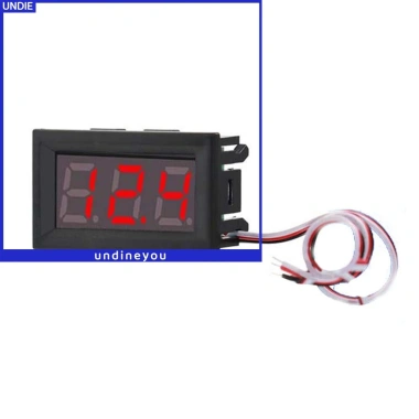 Vôn kế DC LED 0.56 inch 3 dây - Độ chính xác cao, đo điện áp nhanh - 33.000₫ Vôn kế DC LED 0.56 inch 3 dây - Độ chính xác cao, đo điện áp nhanh - 33.000₫