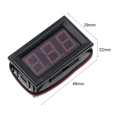 Vôn kế DC LED 0.56 inch 3 dây - Độ chính xác cao, đo điện áp nhanh - 33.000₫ 7 Vôn kế DC LED 0.56 inch 3 dây - Độ chính xác cao, đo điện áp nhanh - 33.000₫ 7