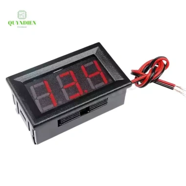 Vôn kế đồng hồ LED đo điện áp DC 2 dây 0.56 inch 5-30V - Giá chỉ 32.010₫